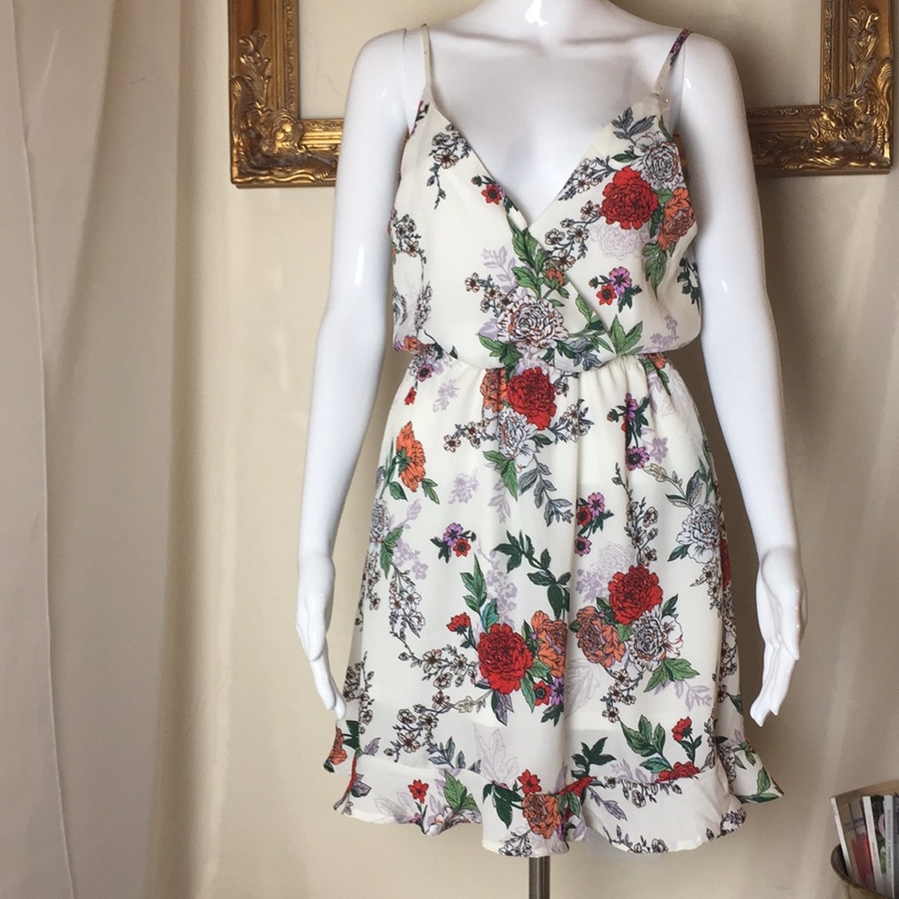 Flaired Floral Spring Dress ✨